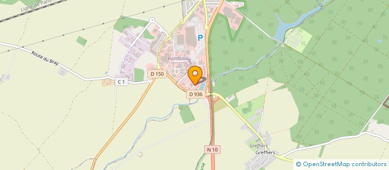 localisation de l'entreprise SOC ETUDES REALISATIONS MAITRISE OEUVRE à RAMBOUILLET