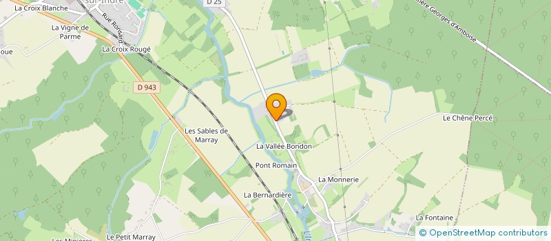 localisation de l'entreprise SOC ETUDES REALISATIONS TECH APP BATIMEN  CHAMBOURG-SUR-INDRE