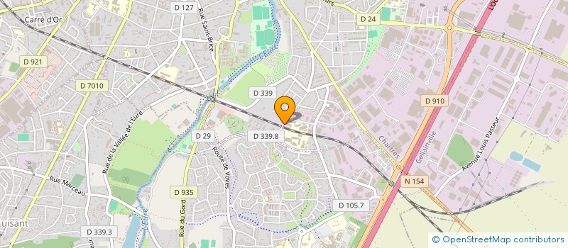 localisation de l'entreprise SOC ETUDES REALISATIONS THERMIQUES à CHARTRES