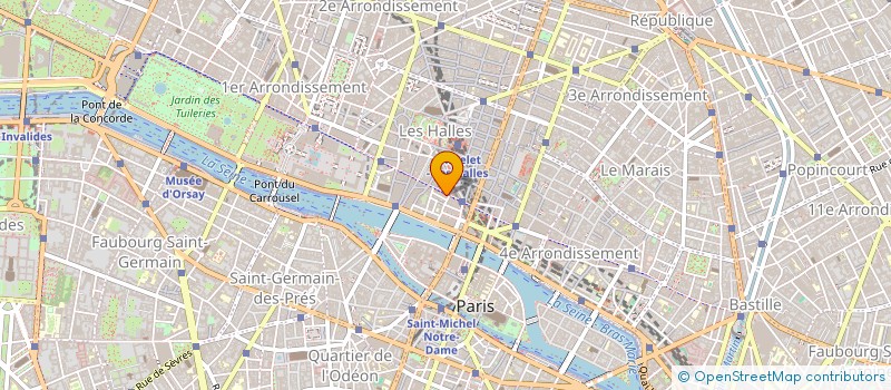 localisation de l'entreprise SOC ETUDES RECHERCHES PRODUITS INDUSTRIE à PARIS