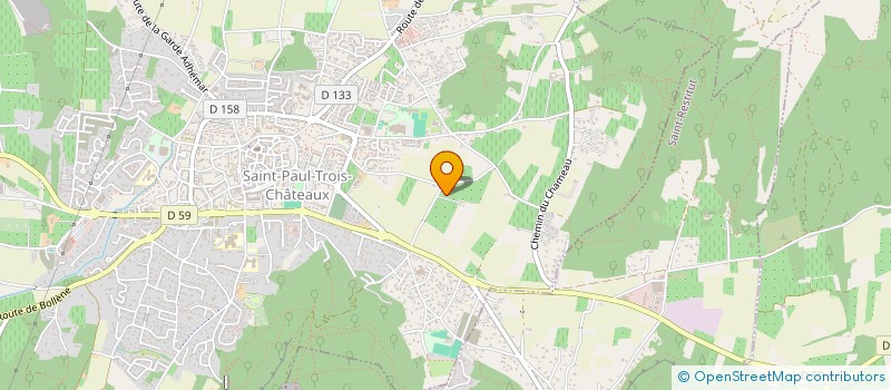 localisation de l'entreprise SOC ETUDES RECHERCHES TECHNIQUES à SAINT-PAUL-TROIS-CHATEAUX