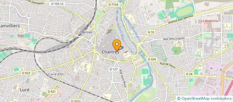 localisation de l'entreprise SOC ETUDES RENOVATION ET CONSTRUCTION à CHARTRES
