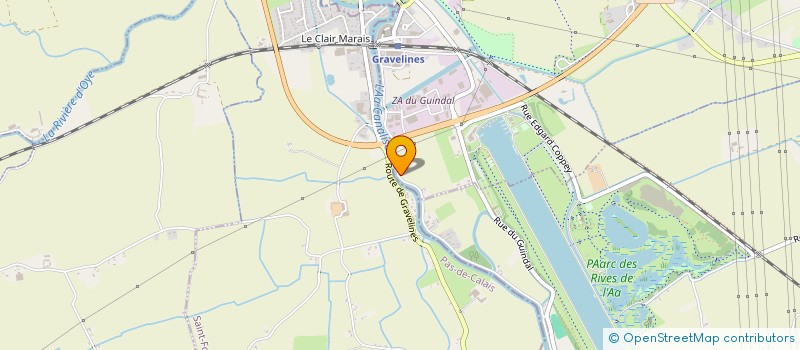 localisation de l'entreprise SOC ETUDES REPRES COMMERC INDUSTRIELLES à GRAVELINES