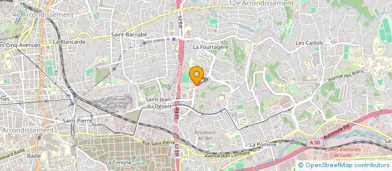 localisation de l'entreprise SOC ETUDES TECHNIQUES MACHINES OUTILS à MARSEILLE