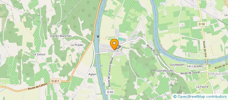 localisation de l'entreprise SOC ETUDES TRAVAUX ET MAINTENAN INDUSTRI  MAUROUX