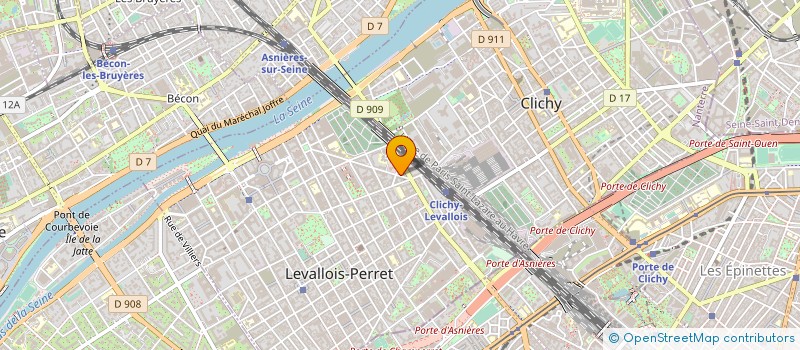 localisation de l'entreprise SOC EUFINPAR à PARIS