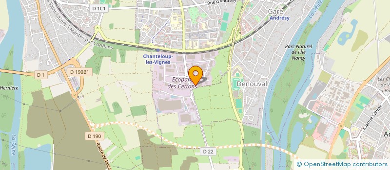 localisation de l'entreprise SOC EUR DE PRECHAUFFAGES ET TRAITEMENTS à CHANTELOUP-LES-VIGNES
