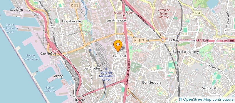 localisation de l'entreprise SOC EUR DE RENOVATION INDUSTRIELLE à MARSEILLE