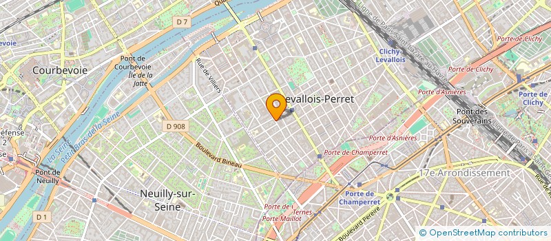 localisation de l'entreprise SOC EUR RENOVATION INVESTISSEMENT IMMOBI à LEVALLOIS-PERRET