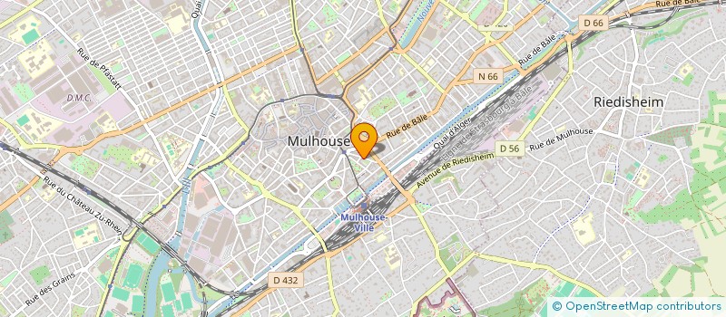 localisation de l'entreprise SOC EUR TELESURVEILLANCE MULTISERVICES à MULHOUSE