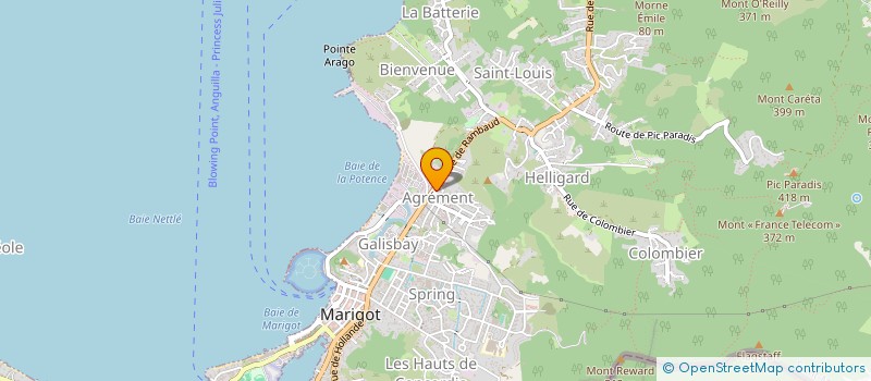 localisation de l'entreprise SOC EURL JPP à SAINT MARTIN