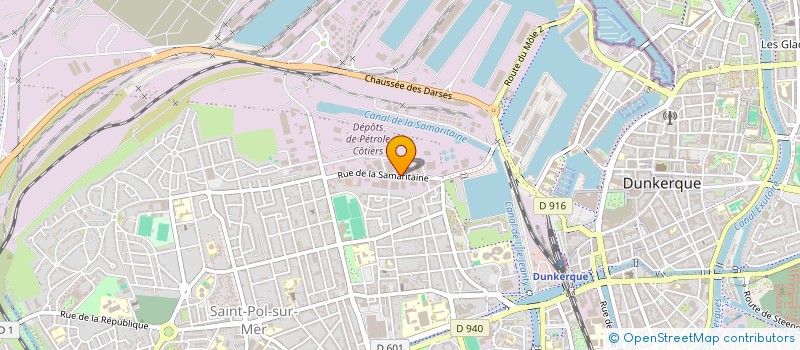 localisation de l'entreprise SOC EURO TECHNIQUE ISOLATION BATIMENT à DUNKERQUE