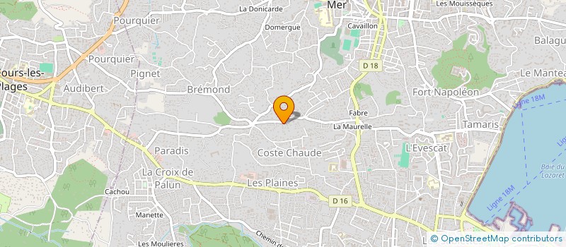 localisation de l'entreprise SOC EUROP DE RECHER FONCIERE PROMOT IMMO  LA SEYNE-SUR-MER