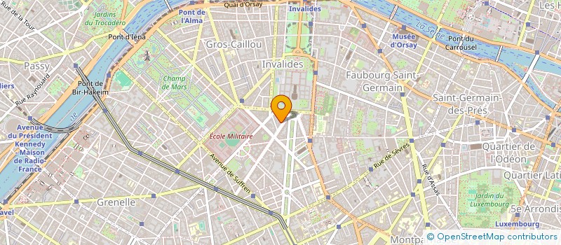 localisation de l'entreprise SOC EUROP DEVELOP ENTREPRISE  PARIS