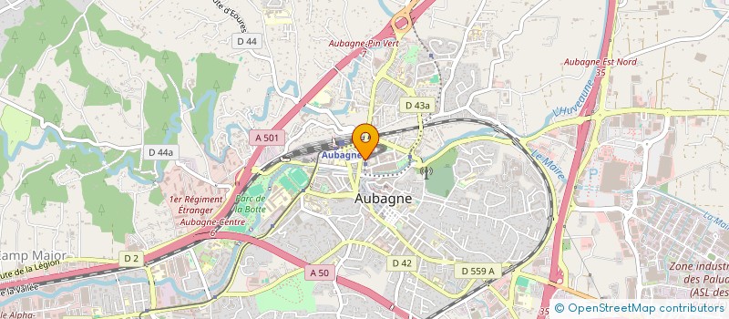 localisation de l'entreprise SOC EUROP INGENIERIE COMMERCIALE à AUBAGNE