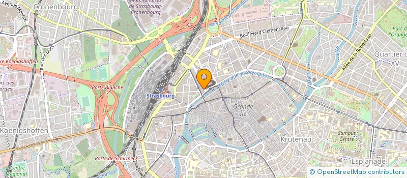 localisation de l'entreprise SOC EUROP PROMOTION IMMOBILIER à STRASBOURG