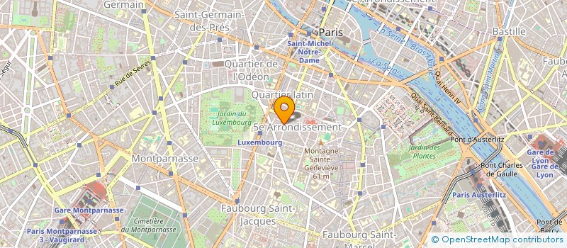 localisation de l'entreprise SOC EUROPE DE TRANSACTIONS IMMOBILIERES  PARIS