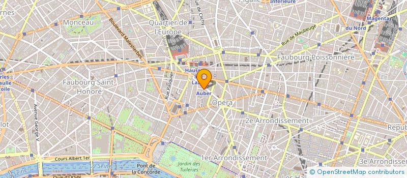 localisation de l'entreprise SOC EUROPEEN AMERIQUE MIDOLE EAST CO  PARIS