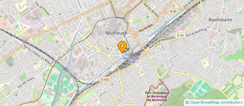 localisation de l'entreprise SOC EUROPEEN ETUDES FISCALES JURIDIQUES à MULHOUSE