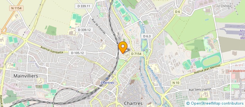 localisation de l'entreprise SOC EUROPEENNE ANIMATION ET PROMOTION à CHARTRES
