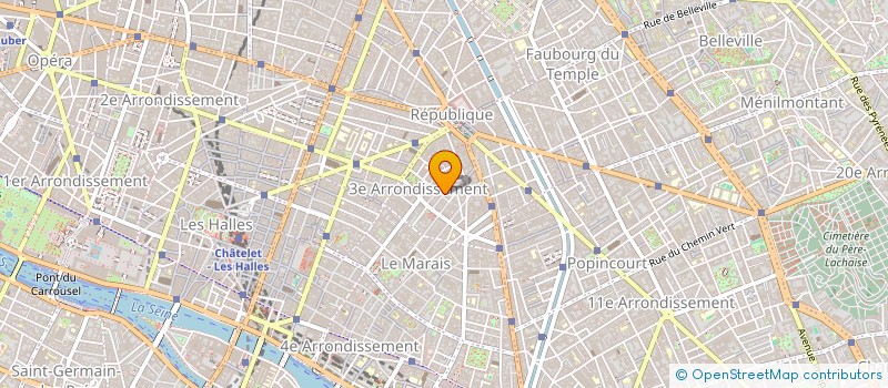 localisation de l'entreprise SOC EUROPEENNE D'ENGINEERING ET TEXTILE à PARIS