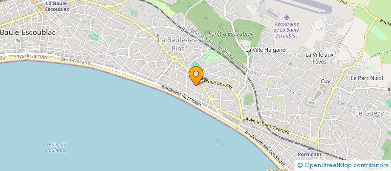 localisation de l'entreprise SOC EUROPEENNE D'ENTREPRISE ARTISTIQUE à LA BAULE-ESCOUBLAC