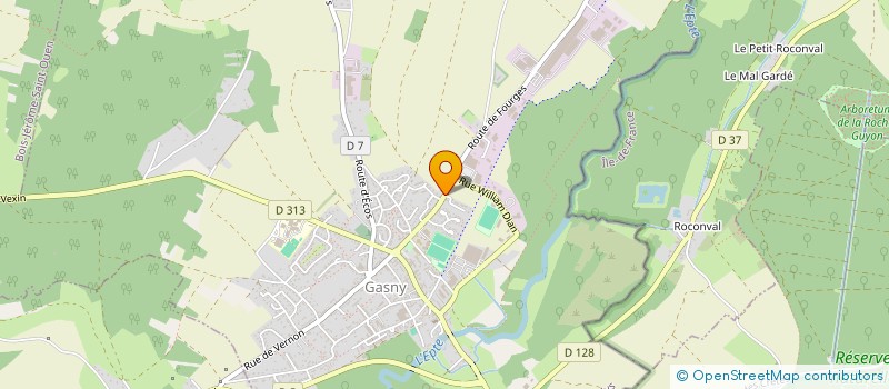 localisation de l'entreprise SOC EUROPEENNE D'ETANCHEITE à GASNY