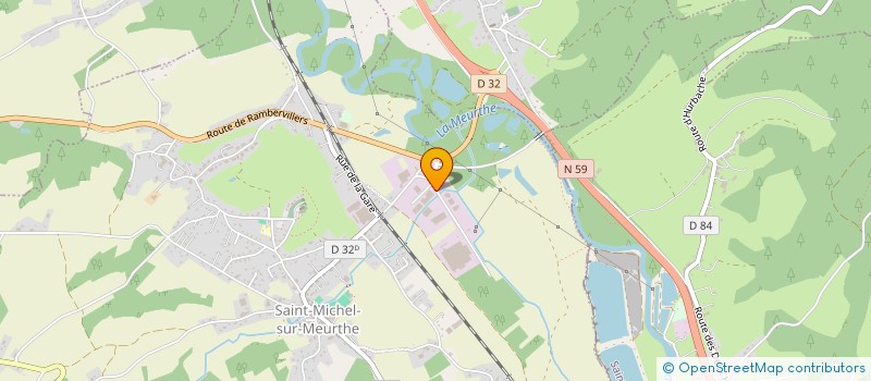 localisation de l'entreprise SOC EUROPEENNE D INJECTION PLASTIQUE à SAINT-MICHEL-SUR-MEURTHE