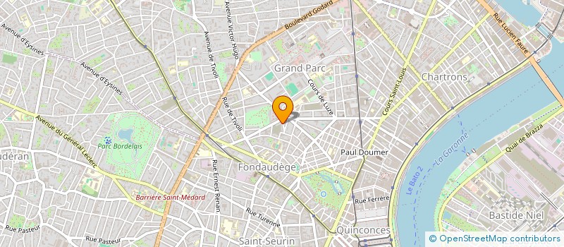 localisation de l'entreprise SOC EUROPEENNE D INVESTISSEMENT  BORDEAUX