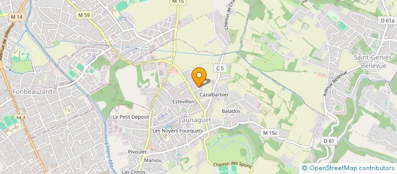 localisation de l'entreprise SOC EUROPEENNE DE CONFECTION  LAUNAGUET