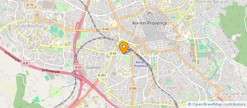 localisation de l'entreprise SOC EUROPEENNE DE CONSTRUCTION à AIX-EN-PROVENCE