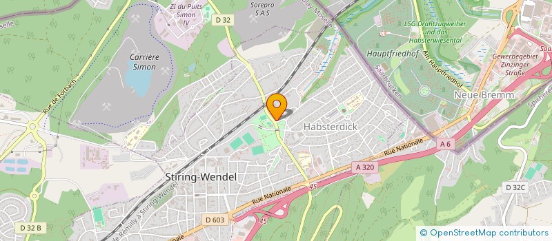 localisation de l'entreprise SOC EUROPEENNE DE DEBOUCHAGE SERVICE à STIRING-WENDEL