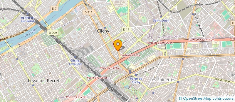 localisation de l'entreprise SOC EUROPEENNE DE MAGASINS à CLICHY