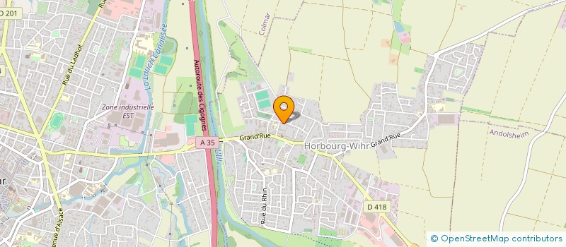 localisation de l'entreprise SOC EUROPEENNE DE MATERIEL D'ALARME à HORBOURG-WIHR