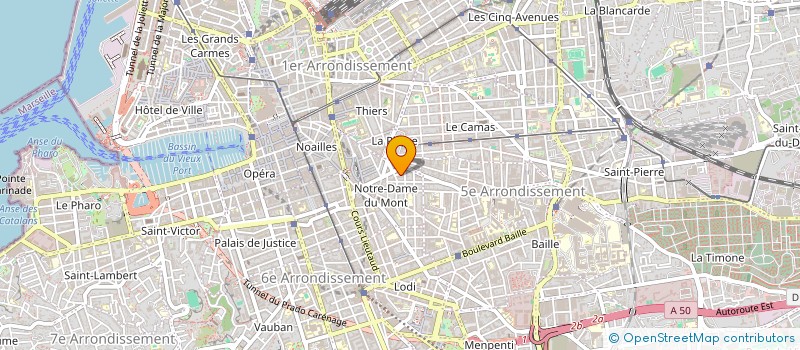 localisation de l'entreprise SOC EUROPEENNE DE NEGOCE à MARSEILLE