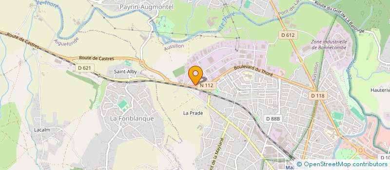localisation de l'entreprise SOC EUROPEENNE DE NEGOCE AUTOMOBILE à AUSSILLON