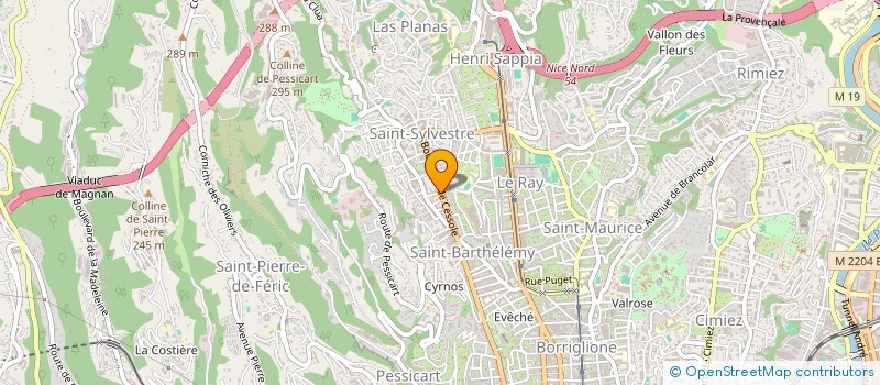 localisation de l'entreprise SOC EUROPEENNE DE NETTOYAGE à NICE