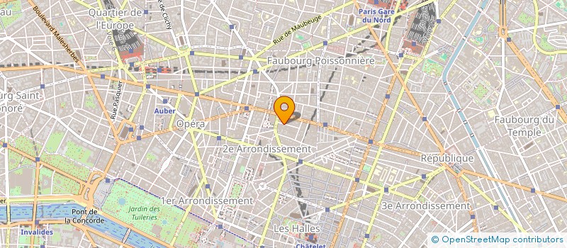 localisation de l'entreprise SOC EUROPEENNE DE PRESSE ET DE SERVICES  PARIS