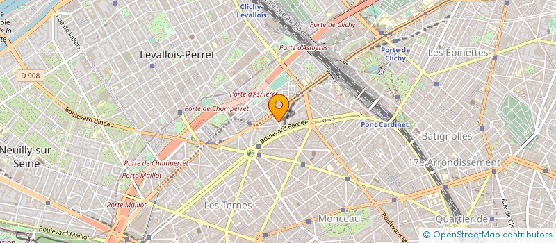 localisation de l'entreprise SOC EUROPEENNE DE PRODUITS INDUSTRIELS à PARIS
