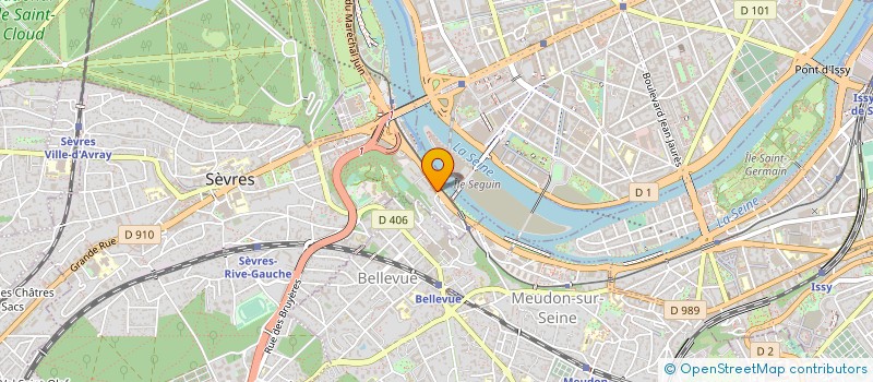 localisation de l'entreprise SOC EUROPEENNE DE PROMOTIONS BERFA à SEVRES