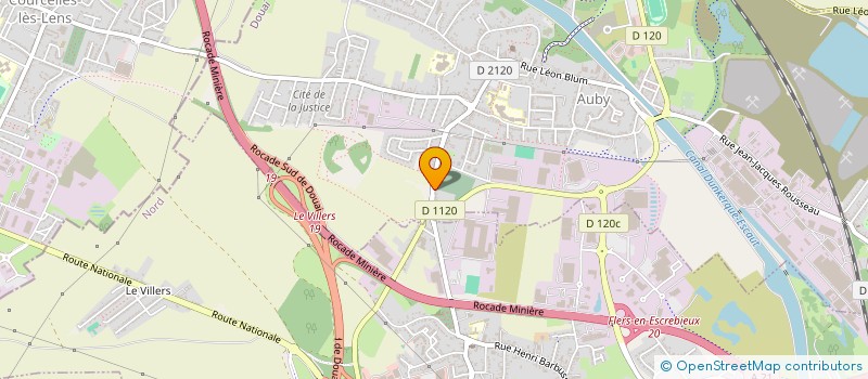 localisation de l'entreprise SOC EUROPEENNE DE SERVICES  AUBY