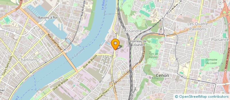 localisation de l'entreprise SOC EUROPEENNE DISTRIBUTION INDUSTRIELLE  CENON