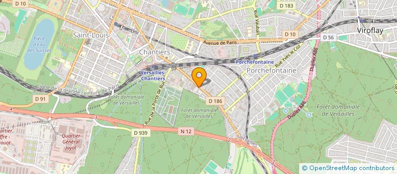 localisation de l'entreprise SOC EUROPEENNE ECRITURE ET CLASSEMENT à VERSAILLES