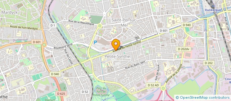 localisation de l'entreprise SOC EUROPEENNE ELECT TUYAUTERIE SOUDURE à DUNKERQUE