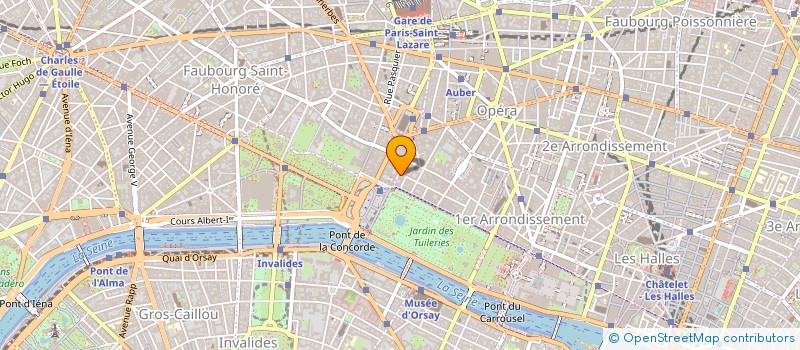 localisation de l'entreprise SOC EUROPEENNE GESTION CONSEIL à PARIS