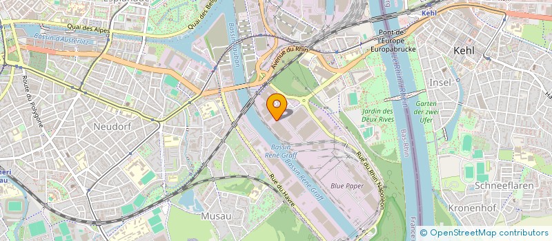 localisation de l'entreprise SOC EUROPEENNE LAQUAGE FACONNAGE - SELF à STRASBOURG