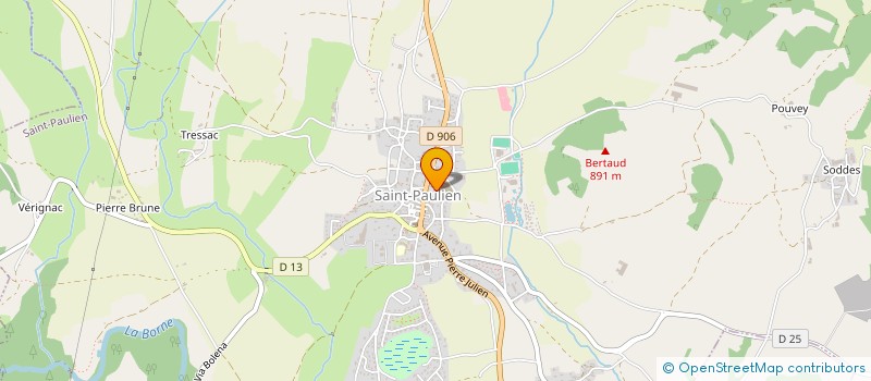 localisation de l'entreprise SOC EUROPEENNE MAITRISE ENTREPRISES  SAINT-PAULIEN