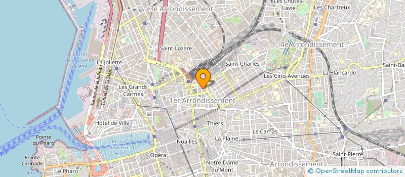 localisation de l'entreprise SOC EUROPEENNE NEGOCE INTERNATIONAL FAB à MARSEILLE