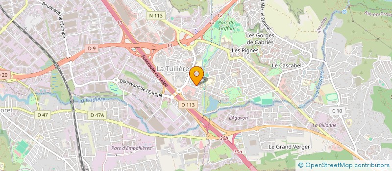 localisation de l'entreprise SOC EUROPEENNE SERVICES TRANSPORT à VITROLLES