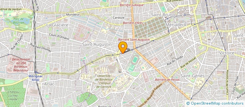 localisation de l'entreprise SOC EUROPEENNE TRANSACTIONS IMMOBILIERES à BORDEAUX